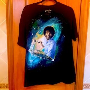 Bob Ross Novelty TShirt - Size: Large